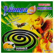 Ganga Low Smoke Mosquito Coil (Micro Smoke) Premium Quality -10 pcs