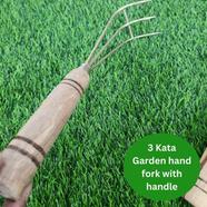 Garden Hand Fork with Handle- 3 Kata