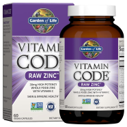 Garden Of Life Zinc Supplements 30mg High Potency Raw Zinc And Vitamin C - 60 Capsules -523203448