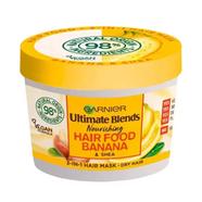 Garnier Banana Hair Food 3-In-1 Dry Hair Mask Treatment - 390ml - 38483