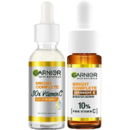 Garnier Bright Complete Vitamin C Dual Serum Combo 15 ml Plus 15 ml Day and Night Serum Combo