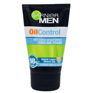 Garnier Men Oil Control Anti-Shine Brightening Cooling Foam 100ml