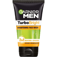 Garnier Men Turbo Bright Brightening Face Wash 100 gm