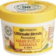Garnier Ultimate Blends Hair Food Banana 3in1 Dry Hair Mask Treatment 390 ml 