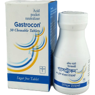 Gastrocon 500 mg Plus 100 - 30's pack Chewable Tablet