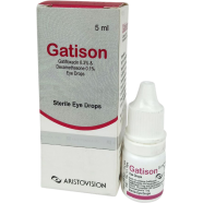 Gatison 0.3 Percent 0.1 Percent Ophthalmic Solution 5ml Drop