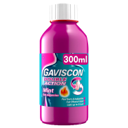 Gaviscon Double Action And Get Fast Dual Relief Mint Liquid - 300ml
