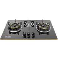 Gazi EG-B712G Smiss 3 Burner NG Gas Stove Auto Ignition Glass Body