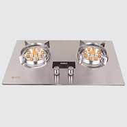 Gaz TG-8802MD9 Smiss Double Burner Stainless Steel Auto Ignition LPG Gas Stove