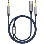 Geeoo AD-1 Type-C (2-in-1) to AUX Conversion Cable
