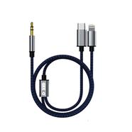 Geeoo AD-2 Lightning (2-in-1) to AUX Conversion Cable