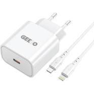 Geeoo C20 PD- Lightning SUPER FAST CHARGER SET