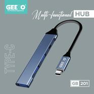 Geeoo GB-201 Type-C USB Hub: Expand Laptop's Potential 