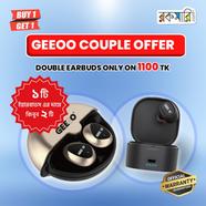 Geeoo GT-50 True TWS Wireless Earbuds (BUY 1 GET 1 FREE)