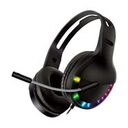 Geeoo H200 Over-Ear 3.5mm Wired Gaming Headset with RGB Lighting