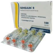 Gensulin R 100 IU Per ml Penfill 3ml Cartridge