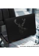 DDecorator Geometry Shape Deer With Horn Laptop Sticker - (LSKN993)