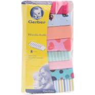 Gerber Washcloth 8 Pack