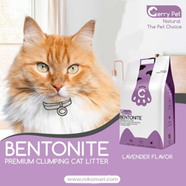 Gerry Pet Bentonite Cat Litter Lavender Flavor 10L