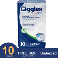 Giggles UNDERPAD 10 Pcs (60x90cm)