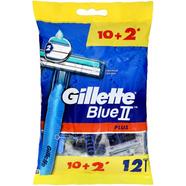 Gillette Blue 2 Plus Razor 10 plus 4 pcs (UAE) - 139700697