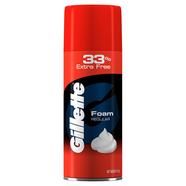 Gillette Classic Regular Pre Shave Foam 418 gm with 33 percent Extra Free - PC0126