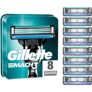 Gillette Mach3 Blade Cartridges Set 8 Pcs - 139701336