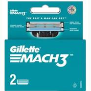 Gillette Mach 3 Manual Shaving Razor Blades - 2s Pack - CT0046