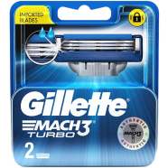 Gillette Mach 3 Turbo Blade Cartridges Set 2 pcs (Made for Sale in India) - 139701341 icon