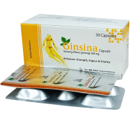 Ginsina 500mg Capsule–5's Strip