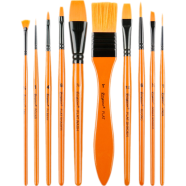 Giorgione Acrylic Color Paint Brushes with wallet