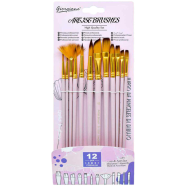 Giorgione Pastel Color Artist’s Brush - Set of 12