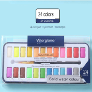 Giorgione Premium Solid Water Colour Cakes 24 Shades