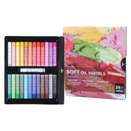Giorgione Super Soft Artist Oil Pastels Set 3D Painting 24 Classic Colour
