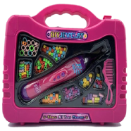 Girl's Creator Fashion Hair Bread Set, Beads braiding kit for kids