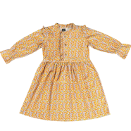 Girls Exclusive Frock (Yellow) icon