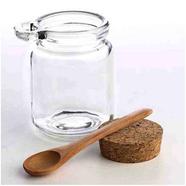 Glass Seasoning Jars With Spoon - C010039