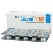 Glikazid Mr 30 Mg Tablet 10's Strip