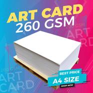 Glossy Art Card A4 Art Card 260GSM Print Magazine Calendar Catalogue Brochure Leaflet - 20 pcs pack