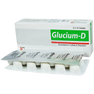 Glucium 750mg Plus 50mg Tablet 10's Strip