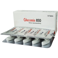 Glucomin 850 mg Tablet–10's Strip