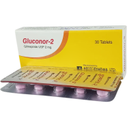 Gluconor 2 mg Tablet 10'S Strip