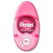 Pentel Glue Tape Pink 6mm X 12M - ERTP126PO