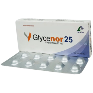 Glycenor 25 Mg Tablet 10's Strip icon