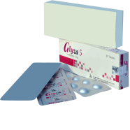 Glyza 5 mg Tablet 10'S Strip