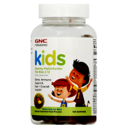 Gnc Kids Multivitamin Gummies Assorted (Fruit Flavors For Kids Ages 2-12) - 120 Gummies