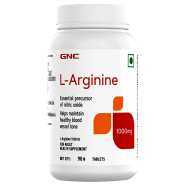 Gnc L-Arginine 1000 mg To Help Maintain Blood Vessel Tone - 90 Capsules