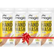 Godrej Magic Handwash Lime Aloe Vera Refill 9g (Pack of 4)