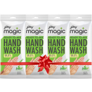 Godrej Magic Handwash Neem Aloe Vera Refill 9g (Pack of 4)