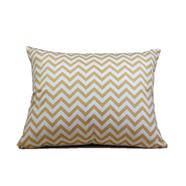 Gold Sparkle, Afsan Printed, Premium Cushion Cover, Gold And White 16x20 Inch - 79199